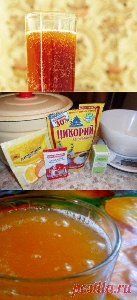 Квас из цикория в домашних условиях рецепт с сухими дрожжами
