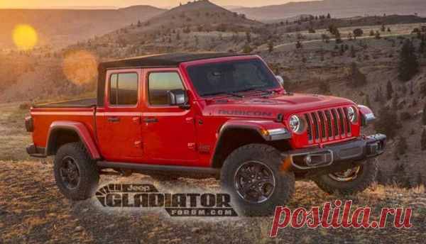 Jeep Gladiator 2019-2020 обновленный американский пикап - цена, фото, технические характеристики, авто новинки 2018-2019 года
