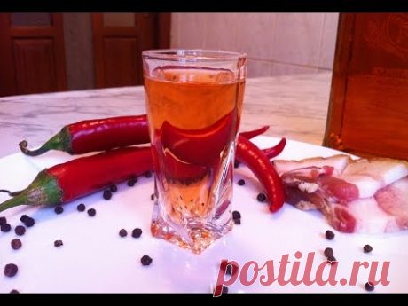 Перцовка/Рецепт Настойки на Самогоне/Домашняя Настойка/Pepper Vodka Recipe