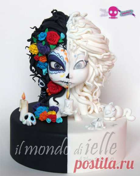Feliz Dia De Los Muertos 2015 - SSB15 - Cake by il mondo di ielle - CakesDecor