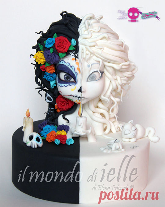 Feliz Dia De Los Muertos 2015 - SSB15 - Cake by il mondo di ielle - CakesDecor