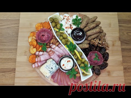 Доска с Закусками - Идея Подачи - CHARCUTERIEBOARD