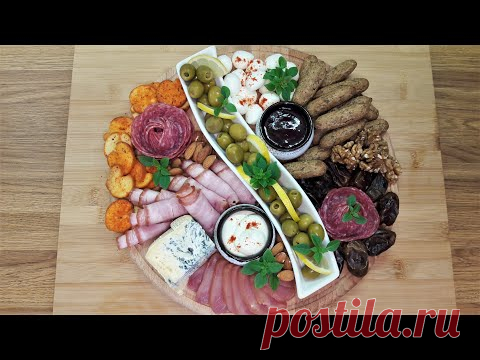 Доска с Закусками - Идея Подачи - CHARCUTERIEBOARD
