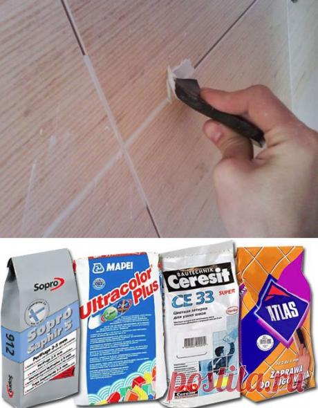 Качественная затирка швов между плитками своими руками