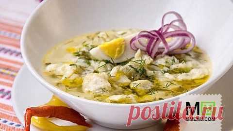 Щи зеленые с клецками