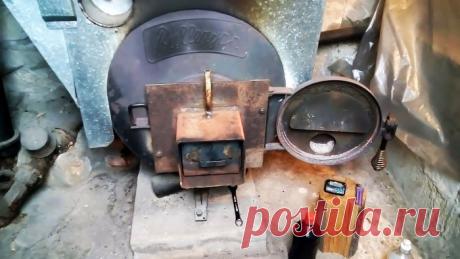 Сколько горит 1 литр отработки в обычной печи