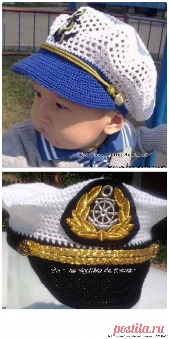Морские мотивы КАК СВЯЗАТЬ ШАПКУ ДЛЯ МАЛЬЧИКА
