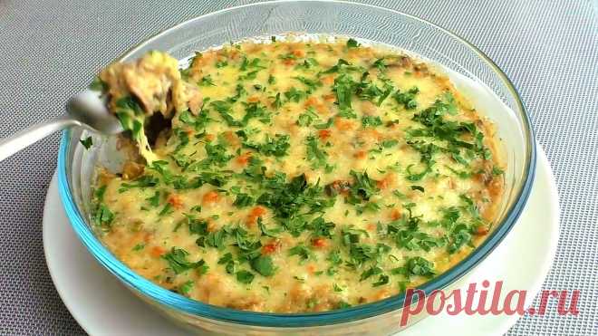 ЖУЛЬЕН из БАКЛАЖАНОВ с ГРИБАМИ, ОЧЕНЬ ВКУСНО!!!