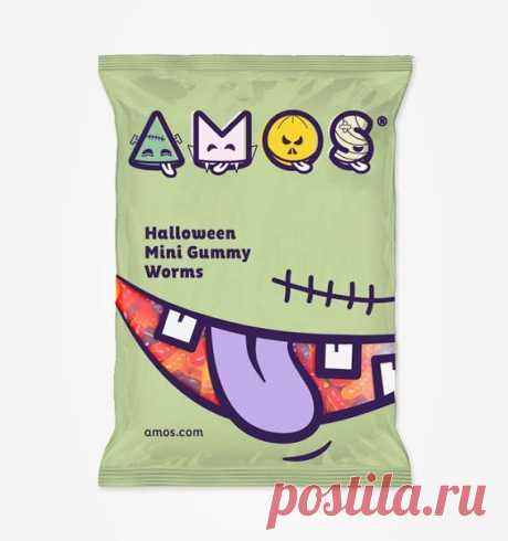 Агентство Solid Studio разработало дизайн упаковки детских конфет, который производит компания Amos (Гонконг) / Занимательная реклама