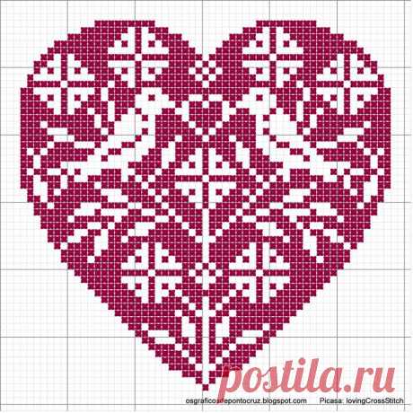 Heart, Coeur, Corazon, Cuore, Coração - LovingCrossStitch - Picasa Web Albums