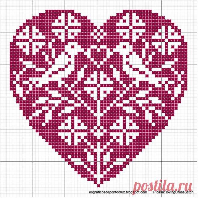 Heart, Coeur, Corazon, Cuore, Coração - LovingCrossStitch - Picasa Web Albums