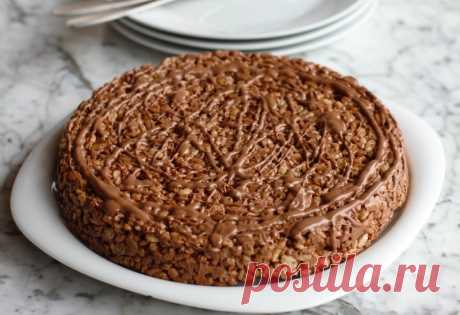 Торт Марс без выпечки.
Отличный рецепт вкуснейшего торта без выпечки из батончиков «Марс», воздушного риса и молочного шоколада.