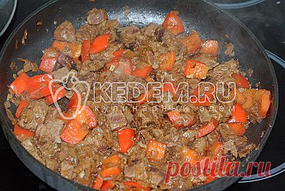 Говядина «Маренго» - Вторые блюда. С мясом и субпродуктами