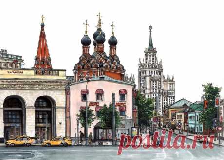 Наталия Лапко. Таганская площадь.