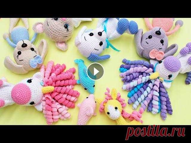 Готовые работы за февраль // Игрушки крючком // Начала новый процесс Всем привет!...