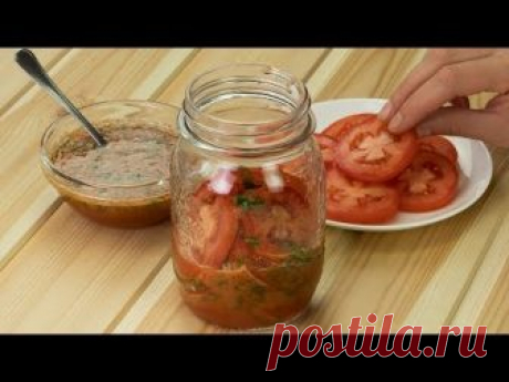 Без такой закуски, шашлыки не шашлыки! Помидоры по-корейски - чудесно хороши! | Appetitno.TV