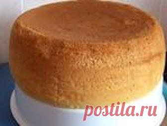 ПЫШНЫЙ БИСКВИТ НА ЛИМОНАДЕ