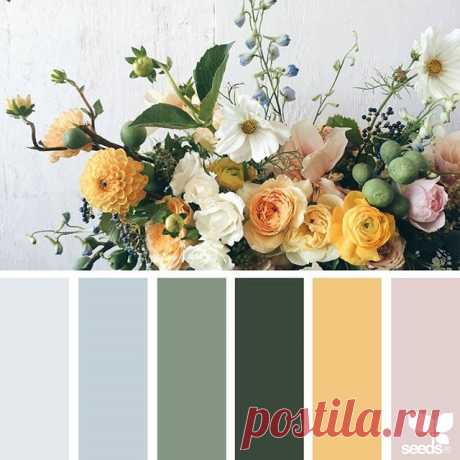 today's inspiration image for { flora palette } is by @natashakolenko ... thank you, Natasha, for another gorgeous #SeedsColor image share!