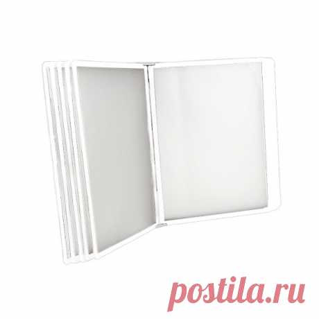 Настенная перекидная система А4 с 10 белыми рамками купить недорого в Pos-katalog В нашем интернет магазине вы можете выбрать рамки 7 разных цветов, настенные перекидные системы купить с доставкой или забрать самовывозом. 