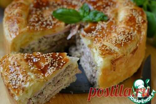 Сельский мясной пирог