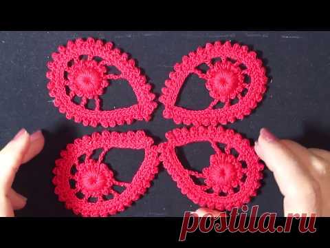 Капля. Ирландское кружево. Красное платье.