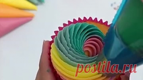 Радужный эффект из насадки🌈🍦 | OK.RU
