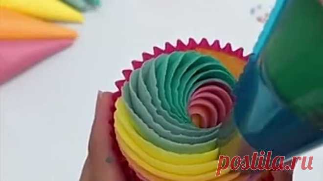 Радужный эффект из насадки🌈🍦 | OK.RU