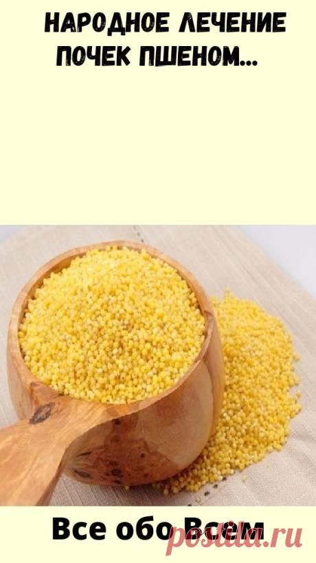 Народное лечение почек пшеном