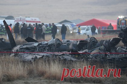 В Грузии нашли черный ящик разбившегося турецкого военного самолета