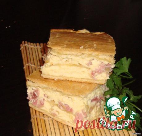 Пирог "Сырное суфле" - кулинарный рецепт