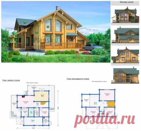 Дома из бруса любой сложности