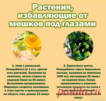 Секреты красоты, Избавляемся от мешков под глазами