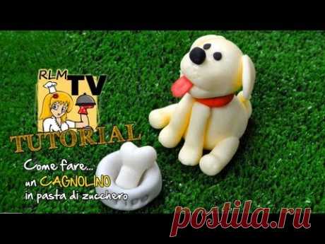 Come fare un cagnolino in pasta di zucchero