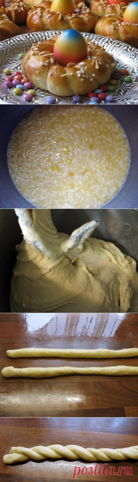 Сдобные веночки к Пасхе | 4vkusa.ru
