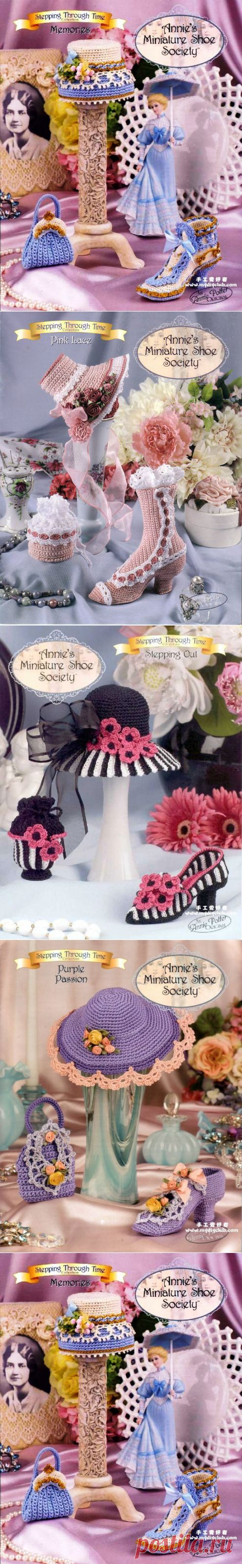 Изумительные миниатюры от Annies Miniatture shoe societe.