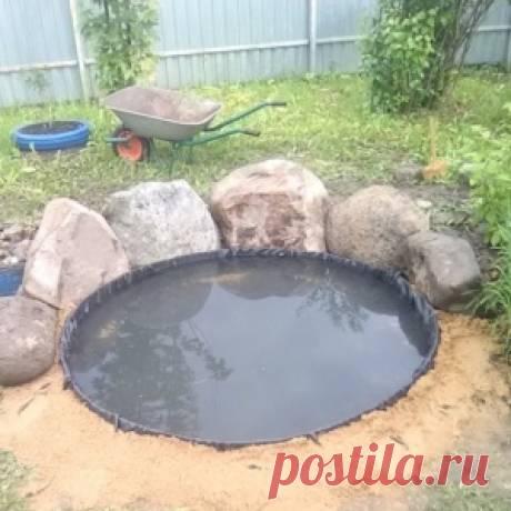 Пруд своими руками