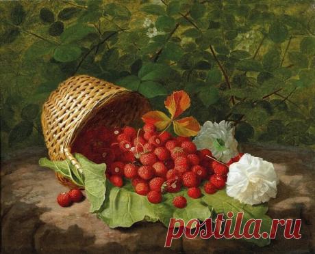 Запахи Лета...Датский художник William Hammer (1821-1889)