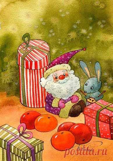 Под ёлкой (Виктория Кирдий)