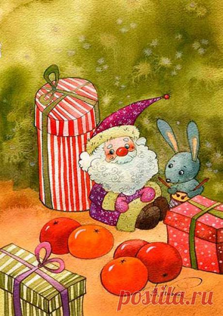 Под ёлкой (Виктория Кирдий)