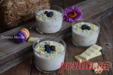 Творожный крем с белым шоколадом - пошаговый рецепт с фото