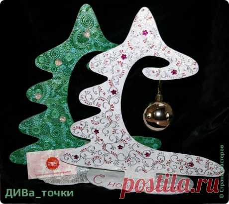 МК Елочка-подвес для шарика | Страна Мастеров