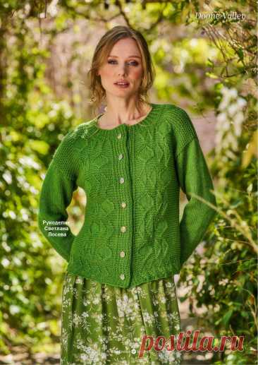 Жакеты 2026: мода на рельефные узоры и ажуры | Рукоделие Светлана Лосева Вязание | Дзен