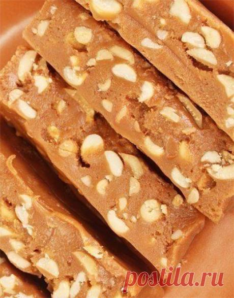 Щербет с арахисом / Изысканные кулинарные рецепты