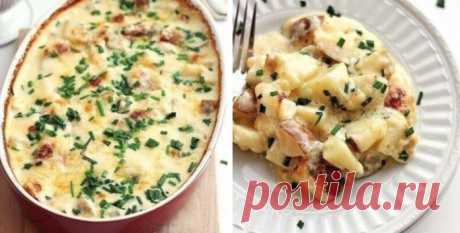 Такой ужин поднимет настроение всем: Самый вкусный картофель запеченный в духовке