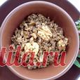 Каша из полбы с грецким орехом Кулинарный рецепт