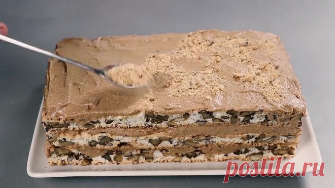Торт _Королевский_! Самый вкусный торт без муки ! Уникальный рецепт (720p)
