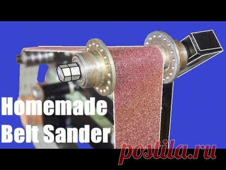 DIY Belt Sander Grinder Using Bicycle Hub