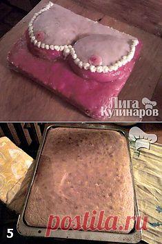 Бисквитный торт на 23 февраля — рецепт пошаговый от Лиги Кулинаров