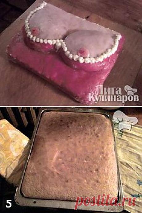 Бисквитный торт на 23 февраля — рецепт пошаговый от Лиги Кулинаров