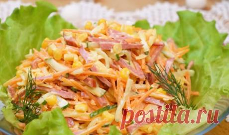 Быстрый и сытный салат на праздничный стол! Экспресс-салат "Венеция" за 10 минут без варки продуктов